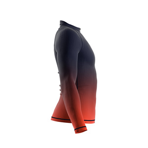 Custom Mens Long Sleeve Cycling Jersey Quick Dry Full Zipper Thermal Bicycle Jacket Breathable Athletic Bike Sportswear <b>Shirts</b> - Product Image 4