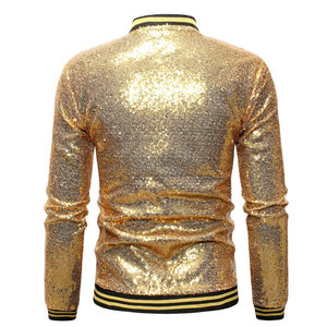 Outdoor Windproof Breathable <b>Sequin</b> Canvas Men's <b>Jackets</b> Best Selling Hot Sale Comfortable New Arrival <b>Sequin</b> <b>Jacket</b> - Product Image 2