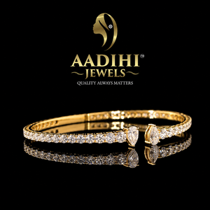 18K <b>Solid</b> Gold Lab Grown Diamond Men's <b>Bracelet</b> Round Brilliant & Pear Cuts 2+5 CT Rhodium Plated IGI Certified Luxury - Product Image 2