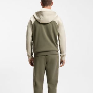 Conjunto de Sudadera con Capucha y Pantalones de Forro Polar Colorblock para Hombre, Cálido, Invierno 2026 / Conjunto de Sudadera con Capucha y Pantalones de Forro Polar Colorblock para Hombre, Dos Piezas - Product Image 6