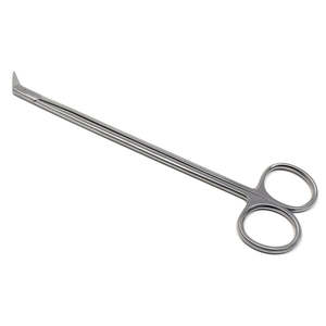 Tijeras Vasculares DeBakey de Acero de 180 mm con Acabado Mate, Hoja Angulada y Punta Afilada, Instrumentos Quirúrgicos Aprobados por la CE Surgiright - Product Image 2