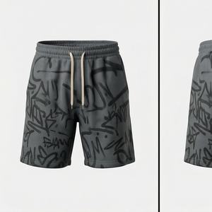 Pantalones Cortos de Baloncesto de Malla para Hombre de Alta Calidad, Logotipo Personalizado Bordado, Tallas Grandes, Poliéster, Secado Rápido, Transpirables - Product Image 1