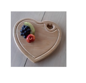 Planche à découper rectangulaire en bois massif avec poignée confortable, bloc de découpe robuste pour la cuisine quotidienne - Product Image 3