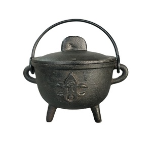 Handmade Black Incense Resin and Charcoal Burner with Handle Kitchenware <b>Aroma</b> <b>Diffuser</b> for Home Decor and Aromatherapy - Product Image 2