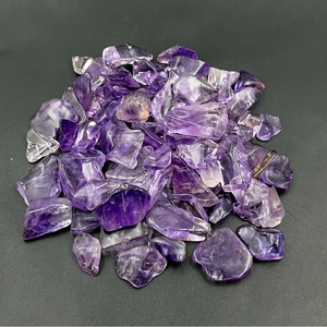 Ametista Chevron Natural Pulida, Piedra Preciosa Curativa para Feng Shui, Meditación, Reiki, Chakra, Energía, Decoración Espiritual - Product Image 3