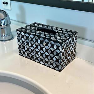 Caja de pañuelos rectangular de diseño moderno para el hogar, hotel, oficina, coche, cocina, baño, decoración de mesa, alta calidad - Product Image 4