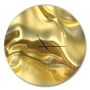 Large Decorative Resin Wall <b>Clock</b> With Contemporary Abstract Artwork For Luxury Villa Interior Decoration Purpose - Product Image 3