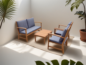 Mesa de comedor comercial de Acacia | Diseño atemporal duradero para exteriores | Fabricante de Vietnam - Product Image 6