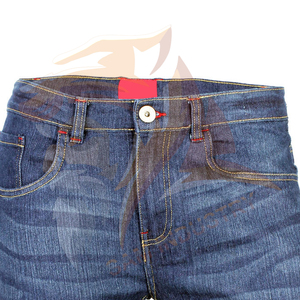 Shorts en jean taille mi-haute tendance, fabriqués sur mesure par un fabricant professionnel, avec logo personnalisé, pour hommes adultes. - Product Image 5
