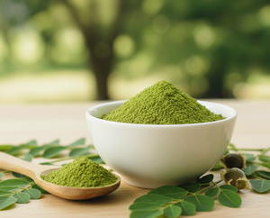 Extrait de feuilles de Moringa pur et naturel en vrac, Moringa Oleifera, poudre de Moringa à mailles fines, haute qualité, export, durée de conservation de 24 mois - Product Image 3