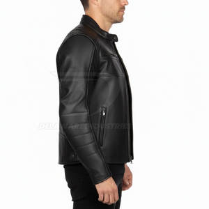 Blouson de moto toutes saisons pour homme avec doublure amovible et coque extérieure robuste - Product Image 4