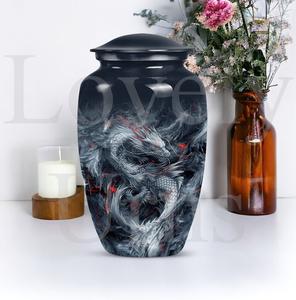 Urna de cremación de dragón místico para cenizas humanas adultas, urna funeraria conmemorativa para hombres y mujeres, recuerdo decorativo, tributo - Product Image 2