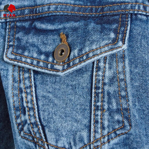 Ryan เสื้อแจ็กเก็ตยีนส์สำหรับผู้หญิงผ้าสวมใส่สบายระบายอากาศได้ดีพร้อมโลโก้ออกแบบได้ตามต้องการ - Product Image 5