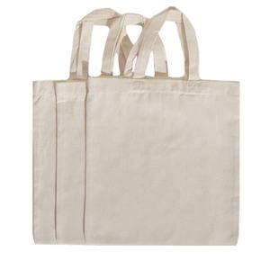 Gran oferta, bolsa de compras de algodón de lona de tela de diseñador reutilizable ecológica, tamaño de logotipo personalizado para uso en la playa - Product Image 1