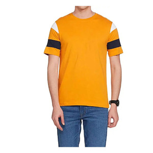 Summer Wear High-Quality 100% Cotton Solid Loose Fit Mens T-<b>Shirts</b>-Lightweight Durable Quick Dry & Breathable fabric custom logo - Product Image 4