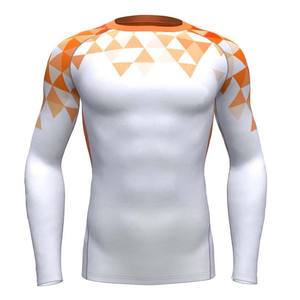 Maillot de compression personnalisé à manches courtes avec logo surf MMA BJJ, Rashguard de Jiu Jitsu sublimé – Créez votre propre Rashguard personnalisé - Product Image 4