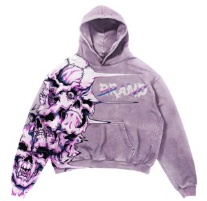 Sweat-shirt à capuche surdimensionné pour homme, personnalisable avec logo OEM, en coton et polyester French Terry, essentiel, fabriqué par un fabricant de sweats à capuche tendance. - Product Image 5