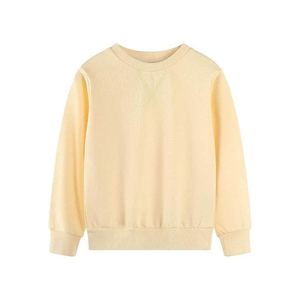 เสื้อฮู้ดดี้เด็กคุณภาพสูง หนัก 350 กรัม ผ้าฝ้าย สีพื้น เสื้อกันหนาวเด็กบุขนแกะ เสื้อพูลโอเวอร์เด็กผู้ชาย - Product Image 5