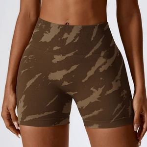 Pantalones Cortos Bermuda Estampados de Felpa Francesa para Mujer, Marca Athletic Works, Estilo Vintage, Antiarrugas, con Cordón Ajustable, Transpirables, Ropa Urbana - Product Image 3