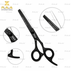 Ensemble de ciseaux professionnels pour salon de coiffure, coupe de cheveux, acier inoxydable japonais, lames de coupe longue durée - Product Image 4
