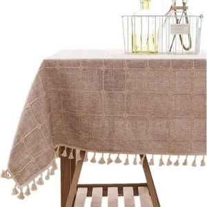 Mantel Rectangular Moderno de Algodón Impermeable, Lavable a Máquina, para Comedor, Hecho en India, Venta al Por Mayor del Fabricante - Product Image 4