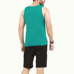 T-shirts sans manches respirants pour hommes, T-shirts sans manches à séchage rapide pour hommes, T-shirts sans manches personnalisés pour hommes - Product Image 4