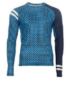 Haut de compression en néoprène à manches courtes pour femme, séchage rapide, pour la gym, le BJJ et le MMA, design uni, impression par sublimation personnalisée sur le devant - Product Image 5