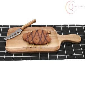 เขียงไม้ทนทาน พื้นผิวเรียบ ทำความสะอาดง่าย เหมาะสำหรับการทำอาหารที่บ้านทุกวัน - Product Image 4