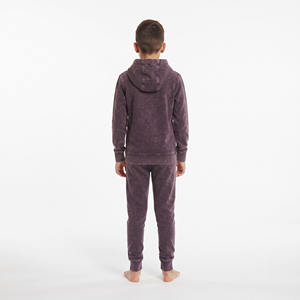 Conjunto Deportivo Infantil al por Mayor, 100% Algodón, Lavado Ácido, Sudadera con Cremallera Completa y Pantalones Jogger, Ropa Casual Personalizada - Product Image 6
