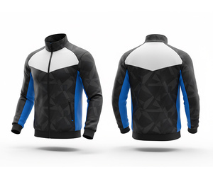 <b>Lightweight</b> Full Zip Sublimated Sports <b>Jacket</b> <b>Running</b> and Fitness Wear Warm Breathable Quick Dry | Sizes Men Women Youth - Product Image 1