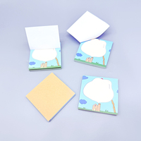 Vente en gros de blocs-notes de dessin animé mignon papeterie décorative notes autocollantes en carton kraft offset panneau duplex-pour la gestion des factures