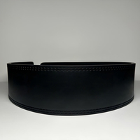 Ceinture de musculation de compétition en cuir premium pour soulevé de terre et squat, équipement de gym personnalisé OEM