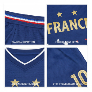 ชุดฟุตบอลราคาส่งถูก ผลิตจากโพลีเอสเตอร์ แห้งเร็ว - Product Image 6