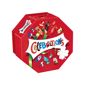Caja de Exhibición de Chocolate para Celebraciones de 385g con Snickers, Mars, Bounty, Twix, Milk Bar, Maltesers y KitKat - Product Image 3