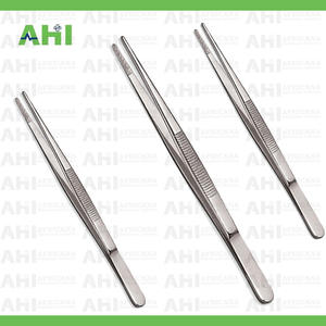 Pinces chirurgicales manuelles en acier inoxydable à dents crantées, certifiées CE, instrument chirurgical de haute qualité ISO13485, vente en gros - Product Image 3