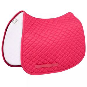 Alfombrilla de sillín Ecuestre para caballos, almohadillas de sillín de moda personalizadas, de Color sólido, OEM - Product Image 6
