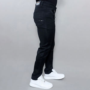 Jeans Casuales de Mezclilla para Hombre, Nuevo Lanzamiento, Jeans Negros Elásticos de Tiro Medio para Hombre - Product Image 2