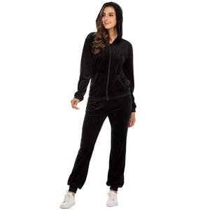 Conjunto Deportivo de Terciopelo para Mujer, Modelo 2026, Sudadera con Capucha y Pantalones de Algodón y Velour - Product Image 6