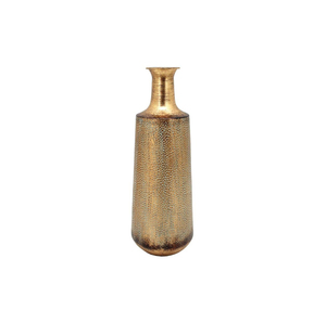Vase à fleurs décoratif en fer forgé au design raffiné, texture métallique élégante et esthétique pour la maison - Product Image 3