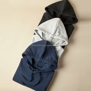 <b>Hemp</b> Bamboo Hoody Pullover Fashion Top Quality Custom Men Hoodies Casual Hooded Customized Black and White Hoodies - Product Image 1