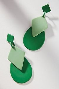 Artistic Epoxy Resin <b>Earrings</b> Handmade Fashion Jewelry Lightweight Decorative <b>Earrings</b> for Women and Girls - Product Image 4