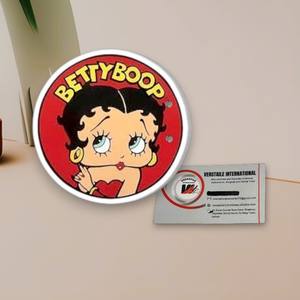 Placas de Extensión de Pestañas Personalizables con Forma de Corazón de Diamante Magnético Acrílico de Betty Boop, Ecológicas, de Marca Privada - Product Image 4