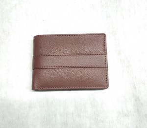 Portefeuille classique en cuir Nappa, anti-vol, RFID, pour cartes de crédit et espèces, fin, pliable, avec logo personnalisé, pour homme, minimaliste, export en gros, approvisionnement Inde - Product Image 5