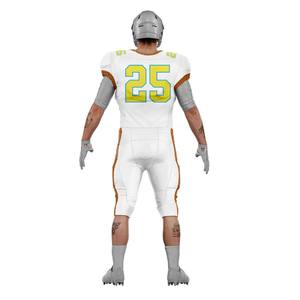 Maillot de football américain à succès, impression par sublimation personnalisée, coutures robustes, uniformes unisexes pour jeunes/adultes - Product Image 4