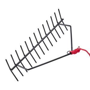 Rastrello per Erbacce Acquatiche da 24 Pollici, Tagliaerba a Doppia Faccia per Laghi e Stagni, con Corda da 30 Piedi e Foro di Ancoraggio, Nessun Montaggio Richiesto, in Metallo Resistente - Product Image 4