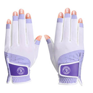 ถุงมือกอล์ฟแบบไร้นิ้วสำหรับผู้หญิง ดีไซน์ทนทานและนุ่มสบาย เหมาะสำหรับการฝึกซ้อมและการแข่งขัน - Product Image 1