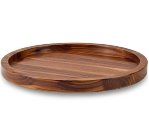 Plateau tournant en bois d'acacia, design exceptionnel, prix imbattable, organisateur pour cuisine, armoire, comptoir, table, garde-manger - Product Image 4