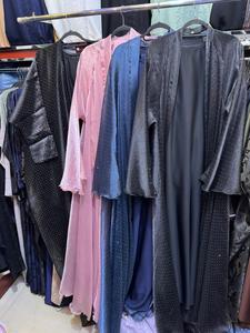 Wholesale Dubai Abaya for Women Hand Work Kaftan Traditional Islamic Clothing and Accessory Designed for Muslims - Product Image 3