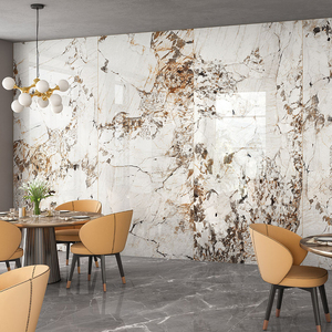 Durable Porcelain Tile 120x180 cm 9mm Thickness Glossy Finish Acid Resistant and Non Slip for Living Room and Hotel Use - Product Image 2