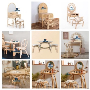 Compra de juego de mesa y sillas de ratán con mesa para niños de ratán al mejor precio, alta calidad, pago flexible, proveedor de confianza - Product Image 2